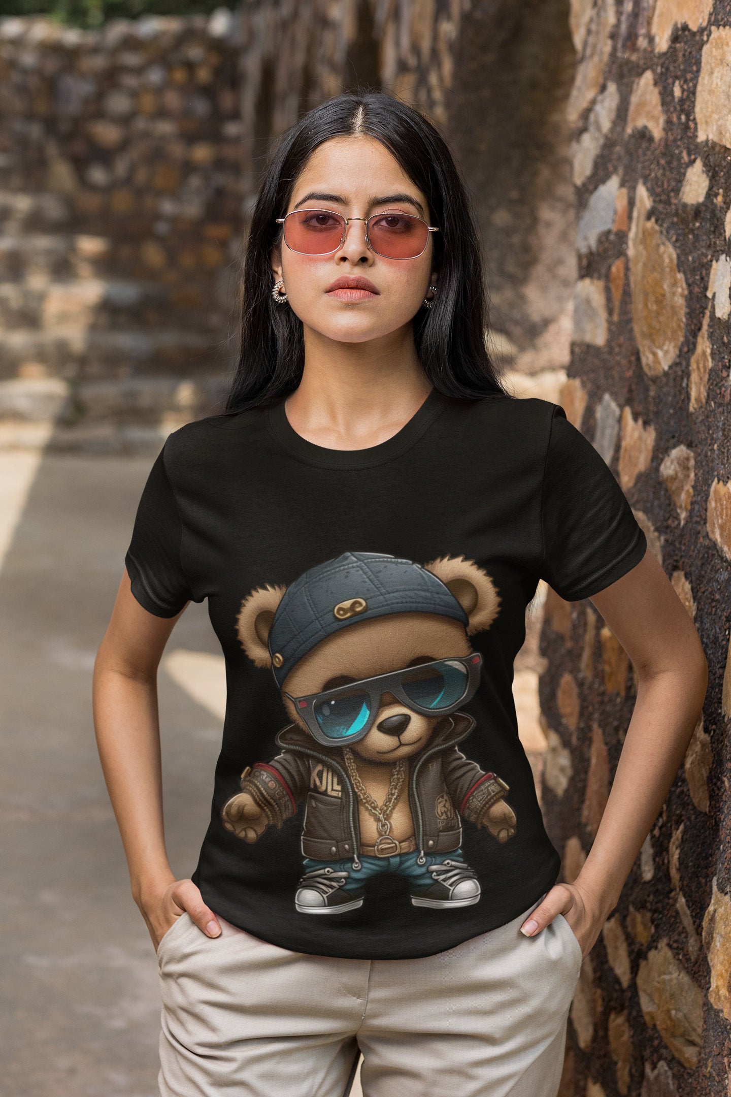 TEDDY BEAR clip art hip hop cool transparent 400 dpi she teddy bear great t-shirt designs teddy bear hip hop