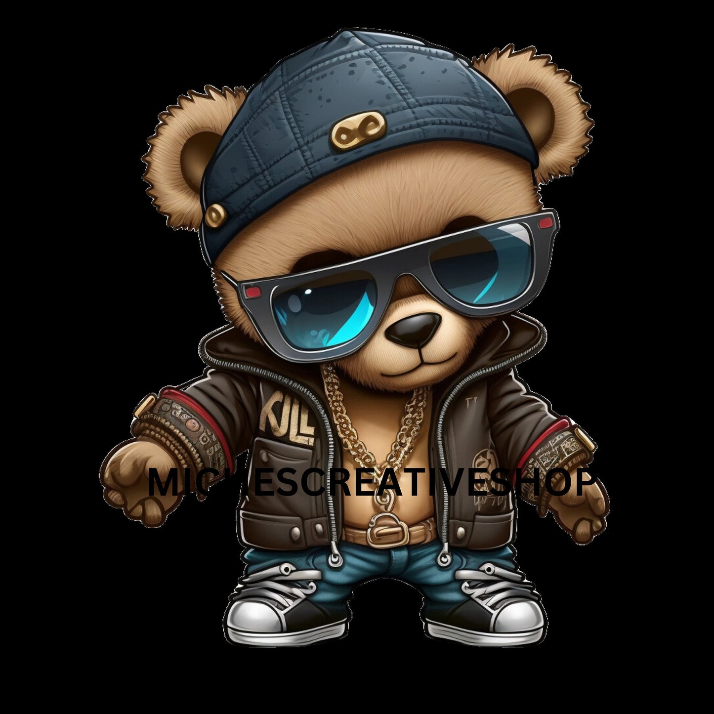 TEDDY BEAR clip art hip hop cool transparent 400 dpi she teddy bear great t-shirt designs teddy bear hip hop