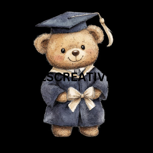 GRADUATION TEDDY BEAR clip art cool transparent 400 dpi she teddy bear great t-shirt designs teddy bear great graduation teddy clip art