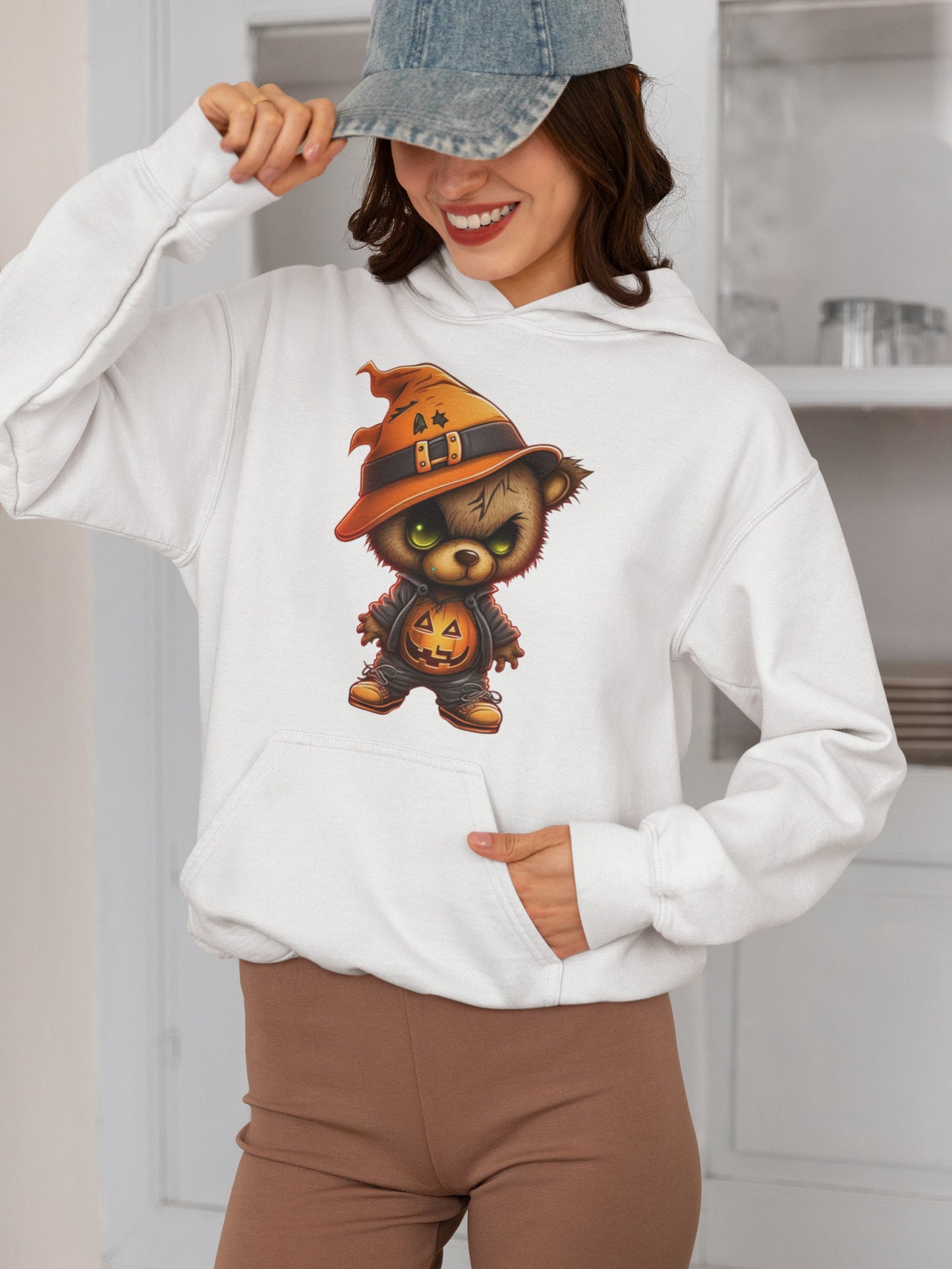 TEDDY BEAR HALLOWEEN Girl Teddy Bear clip art hip hop cool transparent girl teddy bear is rocking a trendy hip-hop halloween