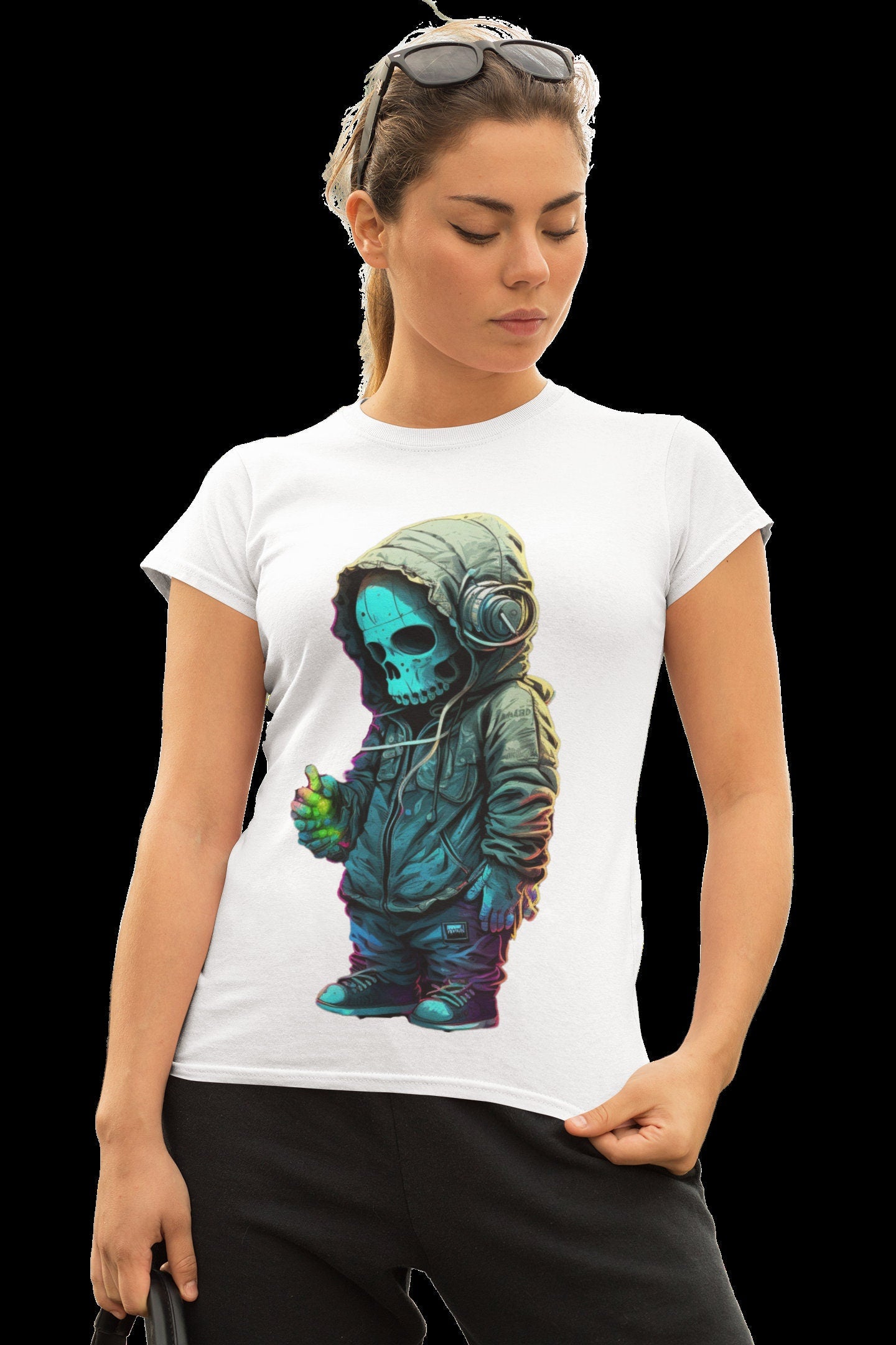 SKELETON MAN  in Neon Colours digital image only 400 dpi Neon Skeleton Design hip hop skeleton man cool printable