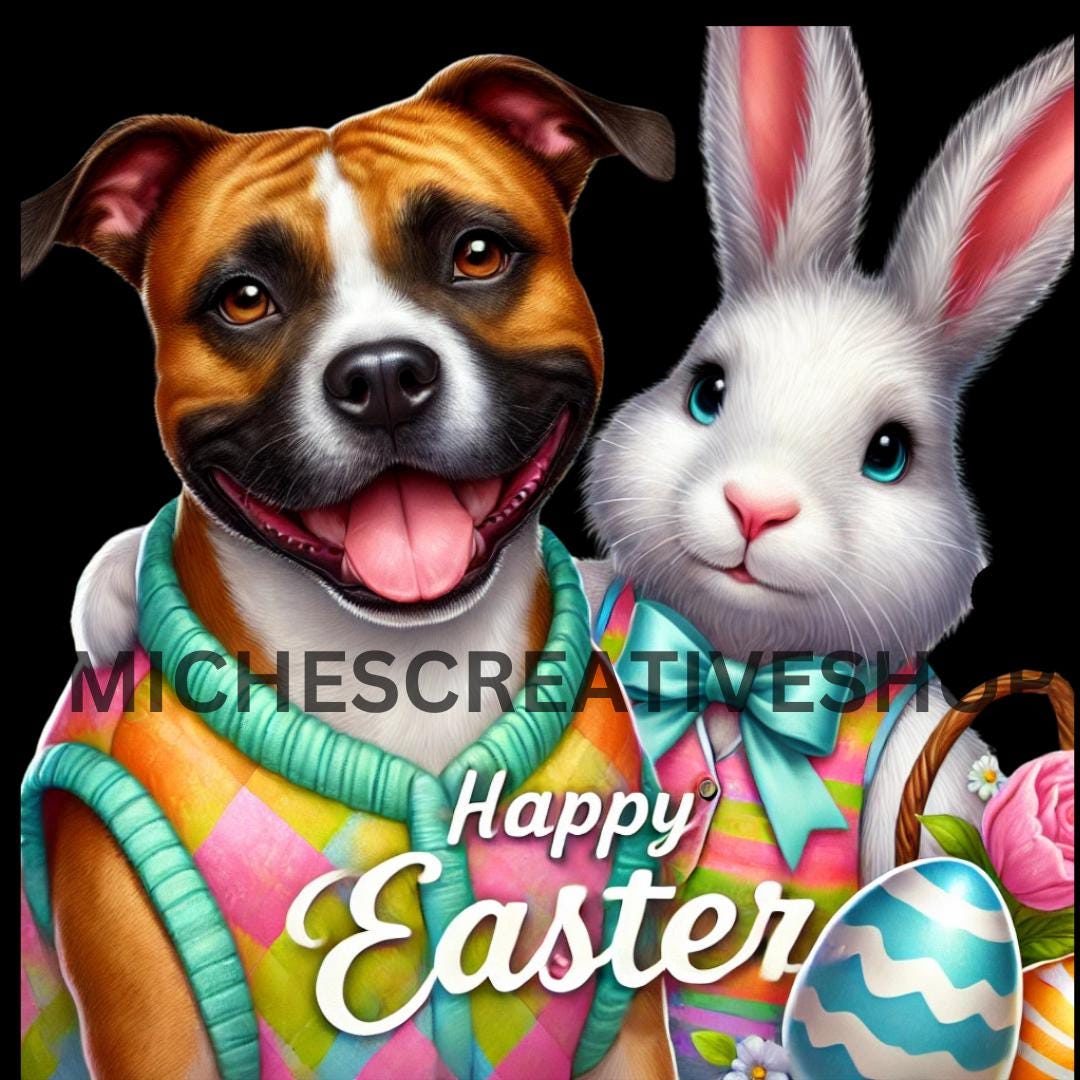 EASTER BUNNY 55 clip art Skeletons all breeds of dogs and animals panda meerkat dinosaur duck horse poodle rottweiler shih tzu printable