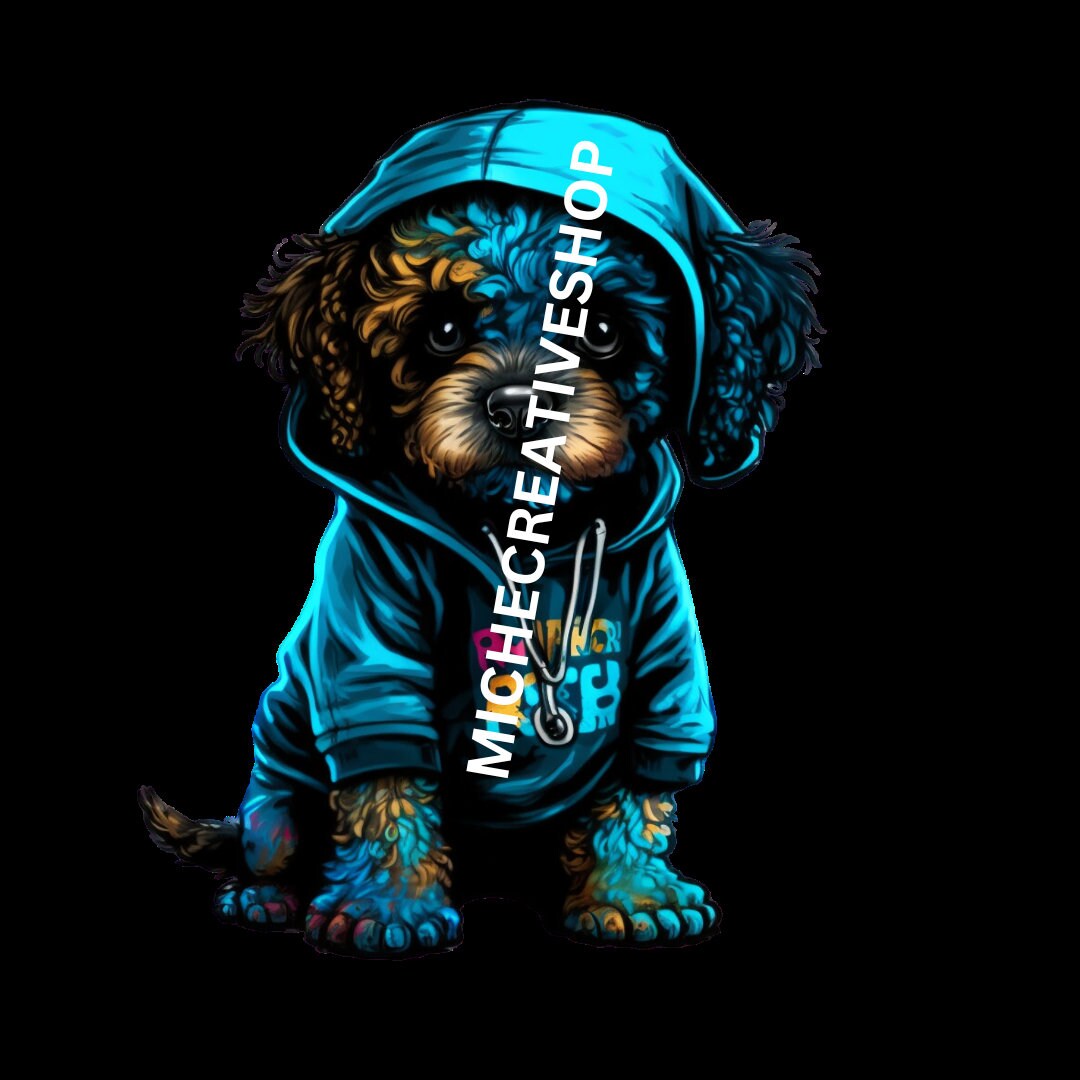 Poodle 30 hip hop cool digital images 400 dpi great designs for t-shirts and mugs awesome designs cavoodles printable