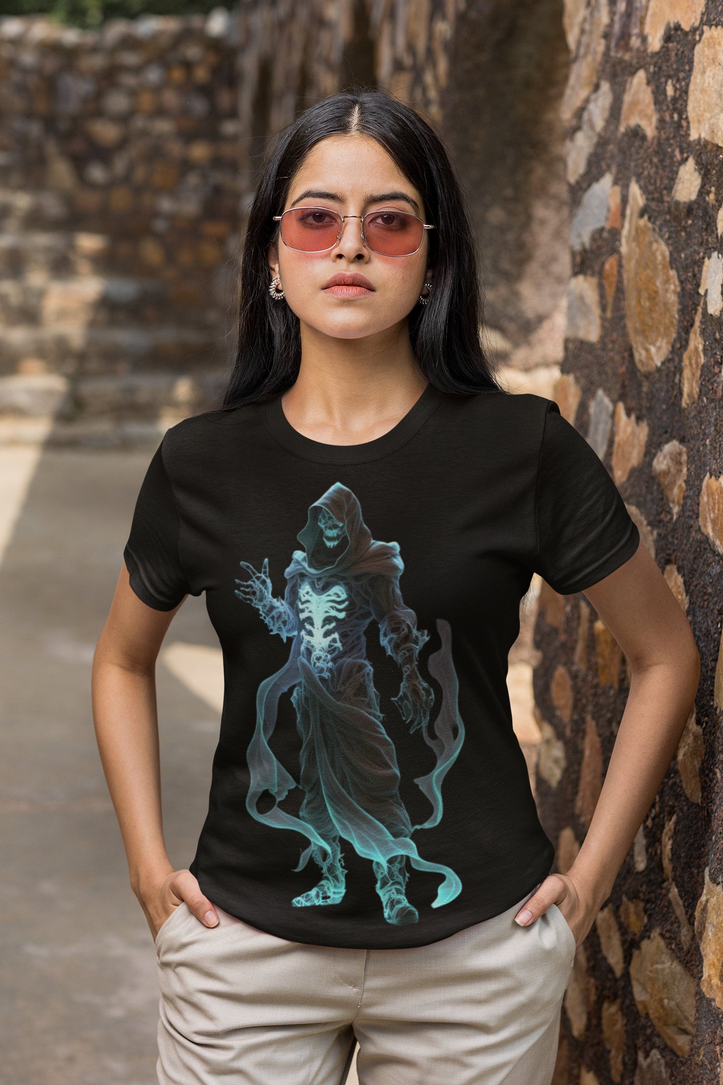 SKELETON GHOSTS  in Neon Colours digital image only 400 dpi Neon Skeleton Design hip hop skeleton man cool great for Halloween printable