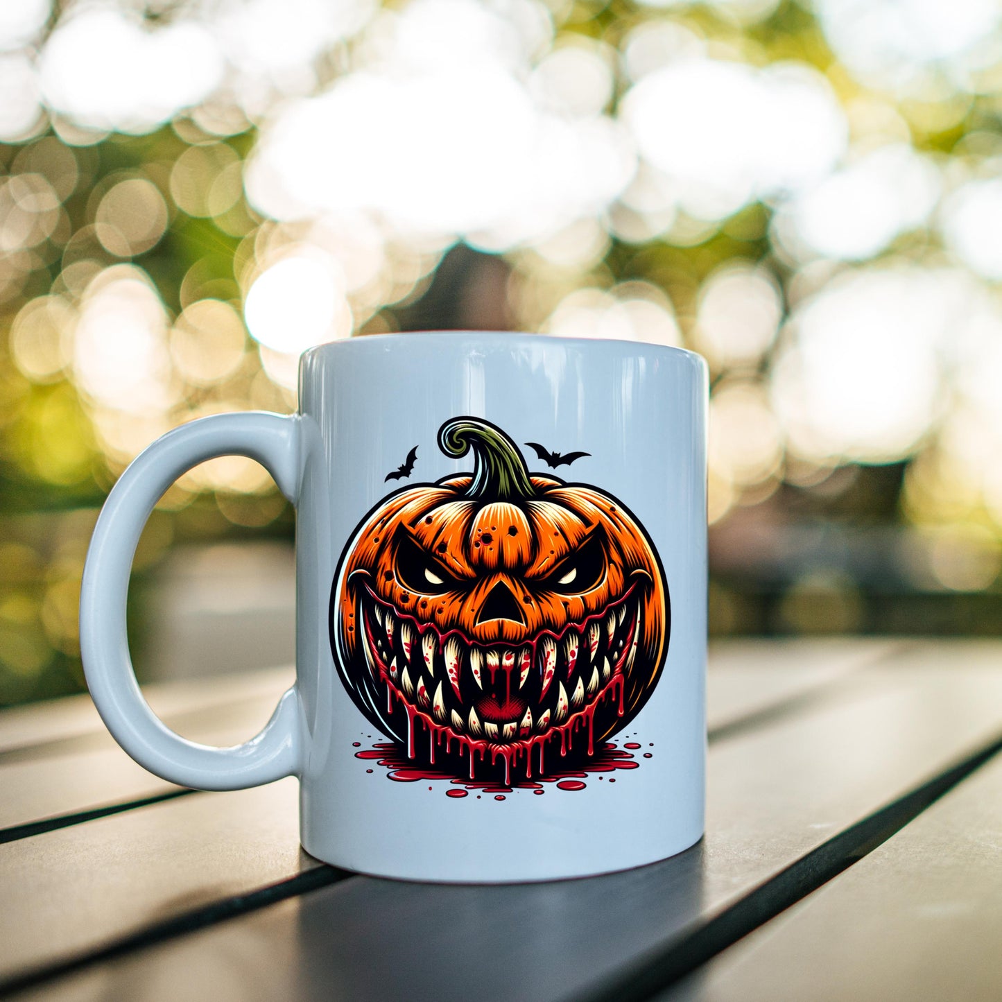 HALLOWEEN PUMPKIN Faces Creepy Jack o' Lantern Horror Art with Flames Claws Screams  Blood Spooky Scary Halloween Terrifying spooky digital